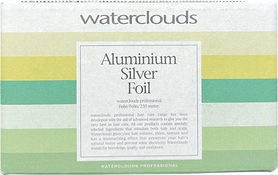 Waterclouds Aluminiumfolie 250 meter x 12 cm - afbeelding 1