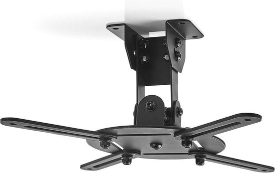 Nedis Projectorbeugel - Draai- en Kantelbaar - 10 kg - Draaibaar - Kantelbaar - Staal - Zwart - afbeelding 13