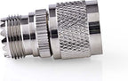 Nedis Satelliet- en Antenne-Adapter - N-Male - PL259 Female - Vernikkeld - 75 Ohm - Recht - Metaal - Zilver - 10 Stuks - Envelop - afbeelding 6