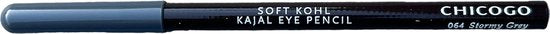 Rimmel London CHICOGO Soft Kohl Kajal Eye Pencil 064 Stormy Grey 1.2g x 6 - afbeelding 2