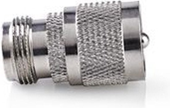 Nedis Satelliet- en Antenne-Adapter - PL259 Male - N-Female - Vernikkeld - 75 Ohm - Recht - Metaal - Zilver - 10 Stuks - Envelop - afbeelding 8