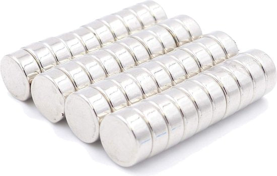25 Mini Disc Magneten 10x4mm N52 sterk Neodymium Power Magneet - Model Making Foto Whiteboard Koelkast Crafting - klein rond extra sterk - afbeelding 7
