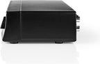 Nedis S-Video Switches - 4-Poorts poort(en) - Input: 4x Composiet-Video + S-Video - Output: 1x 3,5 mm / 1x Composiet-Video - 1024x576 - ABS - Zwart - afbeelding 2
