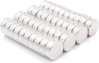 40 Mini Schijfmagneten 10x4mm N52 sterkste niveau Neodymium Magneten super sterk Power Magneet voor Model Making Foto Whiteboard Koelkast Crafting klein rond extra sterk - afbeelding 1