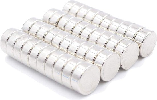 40 Mini Schijfmagneten 10x4mm N52 sterkste niveau Neodymium Magneten super sterk Power Magneet voor Model Making Foto Whiteboard Koelkast Crafting klein rond extra sterk - afbeelding 1