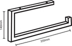 Differnz Handdoekdrager 35 x 14 cm mat wit - afbeelding 2