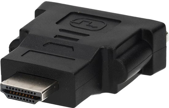 Nedis HDMI-Adapter - HDMI Connector - DVI-D 24+1-Pins Female - Verguld - Recht - ABS - Zwart - 1 Stuks - Doos - afbeelding 2