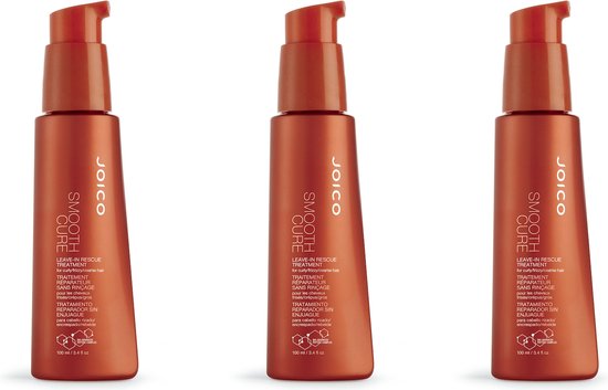 Joico Smooth Cure SALE !!! Leave-in Rescue Treatment 100ml x 3 - afbeelding 1
