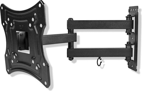 Nedis Draai en Kantelbare TV Muurbeugel - 23 t/m 55 Inch - Max 30 Kg - Zwart - afbeelding 2