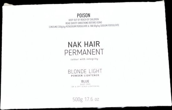 Nak Blondeerpoeder Blue 500 gr - afbeelding 2