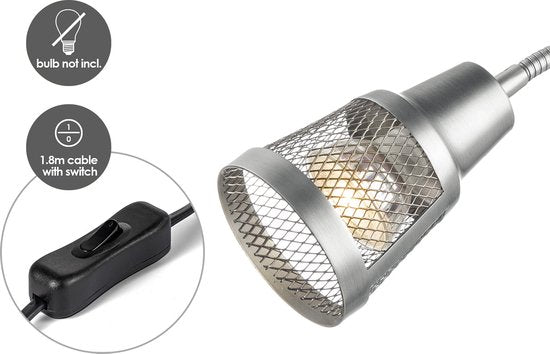 Light depot - Tafellamp Solo - staal - Industrieel - GU10 fitting - afbeelding 5