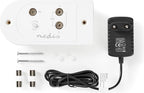 Nedis CATV-Versterker | Versterking: dB | - MHz | Outputs: | Versterkingsregelaar | Wit - afbeelding 7