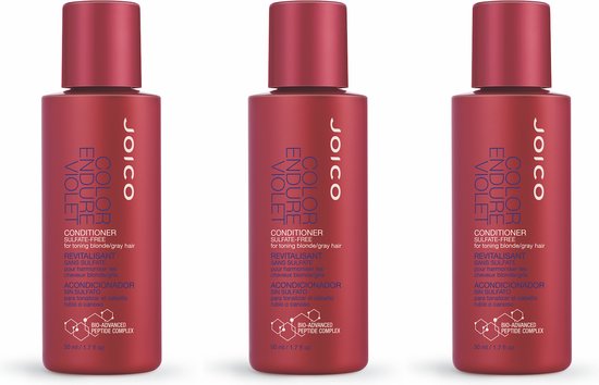 Joico Color Endure Violet Conditioner 50ml x 3 - afbeelding 1