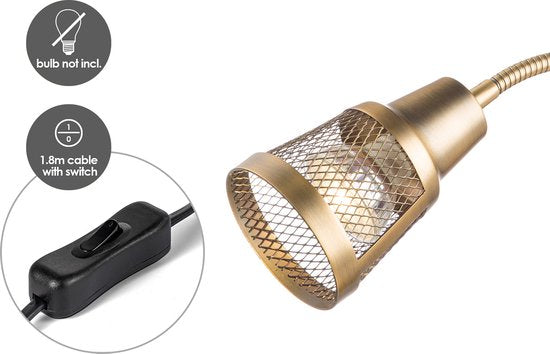 Light depot - Tafellamp Solo - staal - Industrieel - GU10 fitting - afbeelding 14