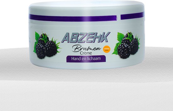 Abzehk - Hand en Lichaam Créme - Bramen - 250ml - afbeelding 1