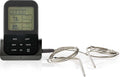 Nedis Vleesthermometer - Alarm / Draadloos / Temperatuurinstelling / Timer - LCD-Scherm - 0 - 250 °C - Zwart - afbeelding 1
