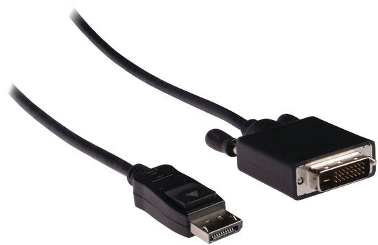 | DisplayPort Male | DVI-D 24+1-Pins Male | | | m | | | Zwart | - afbeelding 20