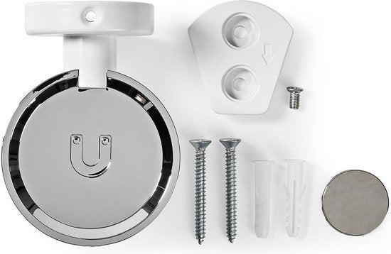 Nedis Speakerbeugel - Geschikt voor: Google Home - Wand - 2 kg - Vast - Metaal / Staal - Wit - afbeelding 4