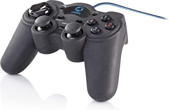 Nedis Gamepad | Force Feedback | USB-Voeding | Werkt met USB-Apparaten - afbeelding 2
