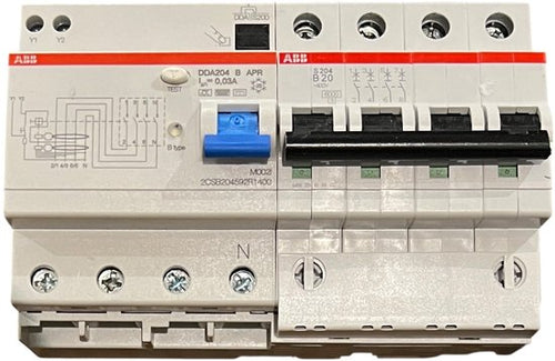 ABB 2CSB204592R1400 AARDLEK in combinatie met SCDS254001R0205 400 volt - afbeelding 1