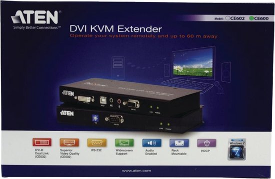 Aten At-ce600 Dvi Kvm Extender - afbeelding 6