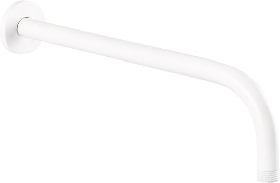 Differnz Inbouw Wandarm Hoofddouche - 35 cm - Wit - afbeelding 1