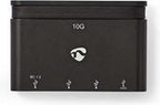 Nedis USB Multi-Port Adapter - USB 3.2 Gen 2 - USB-C Male - 2x USB-A / 2x USB-C - Rond - Vernikkeld - Zwart - Doos - afbeelding 10