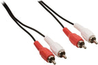 Nedis Stereo-Audiokabel - 2x RCA Male - 2x RCA Male - Vernikkeld - m - Rond - Zwart - afbeelding 25