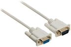 Seriële Kabel - D-SUB 9-Pins Male - D-SUB 9-Pins Female - Vernikkeld - 2.00 m - Rond - PVC - Ivoor - Envelop - afbeelding 9
