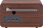 Nedis DIRA M 14i multifunctionele radio hout - afbeelding 3