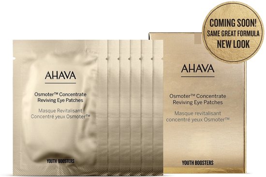 AHAVA Oogmasker met Mineralen uit de Dode Zee - Anti-Rimpel & Anti-Aging | Helpt tegen Wallen & Donkere Kringen | Verbetert Uitstraling & Frisheid | Hyaluronic Acid voor Dames & Heren | Gezichtsverzorging met Vitamine C & Hyaluronzuur - 6 stuks - afbeelding 13