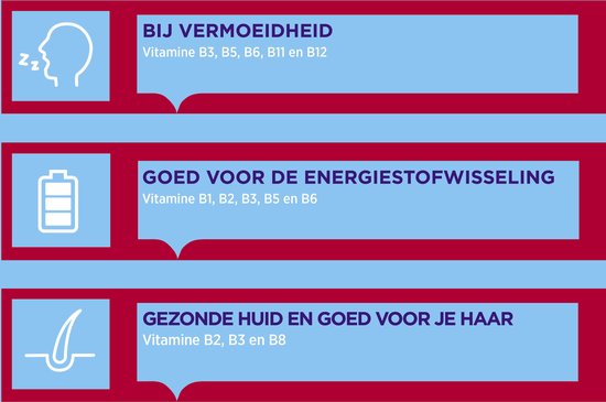 Dagravit Vitamine B Becoforte - Vitamine B3, B5, B6, B11 en B12 helpen om vermoeidheid te verminderen - 100 tabletten - afbeelding 11