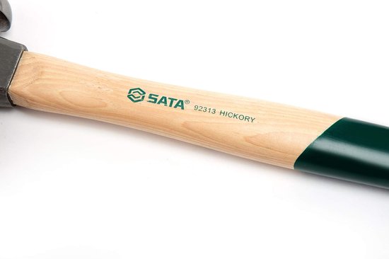 Slotenhamer, voorhamer, stalen hamer en ingenieur hamer, Engelse vorm met Hickory houten steel 910 g - afbeelding 5