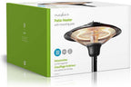 Nedis Patio Verwarmer - 1500 W - 1 Warmte Stand - Omvalpreventie - IP34 - Zwart - afbeelding 13