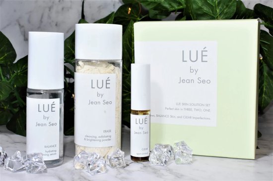 LUÉ by Jean Seo Skin Solution Set - Gezichtsverzorging set - Een set die in drie stappen zorgt voor een gezonde, gladde en stralende huid - afbeelding 4