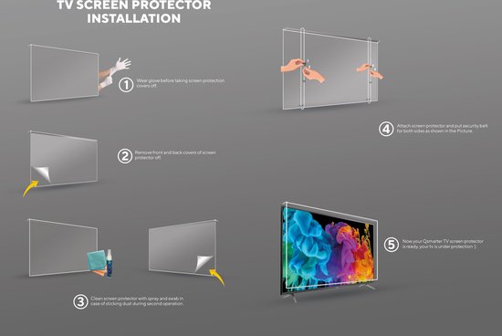 Qsmarter Screenprotector 32 - afbeelding 5