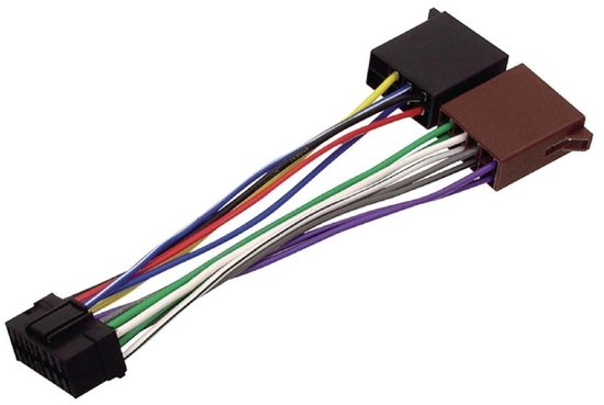 Nedis ISO-Kabel voor Autoradio - Geschikt voor Sony - 0.15 m - Rond - PVC - Polybag - afbeelding 8
