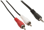 Nedis Stereo-Audiokabel - 3,5 Male - 2x RCA Male - Vernikkeld - m - Rond - Zwart - Label - afbeelding 8