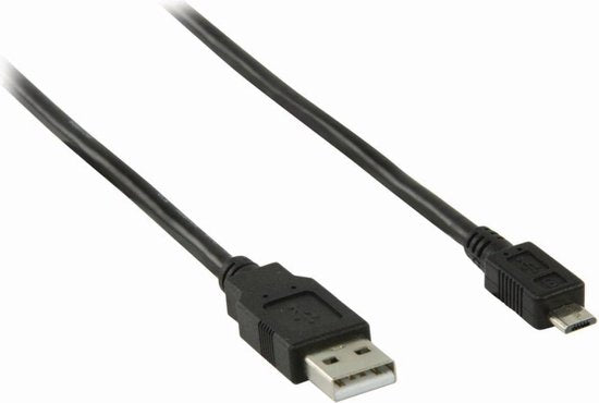 Nedis USB-kabel m USB A B Zwart - afbeelding 7