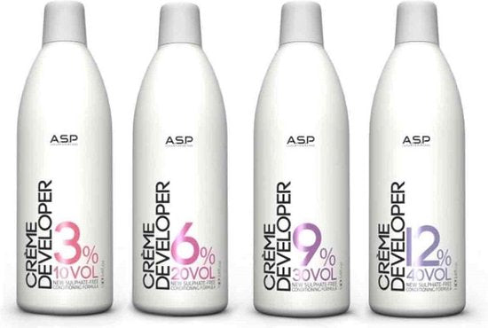 ASP Creme Developer 30 Vol (9%) 1000ml - afbeelding 1