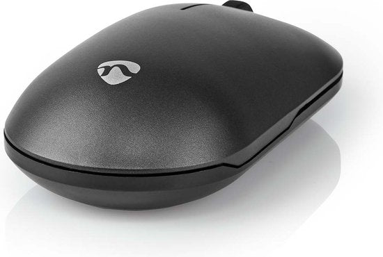 Nedis Draadloze Muis – Extra Stil – Ergonomisch – Tweehandig – Zwart - afbeelding 8