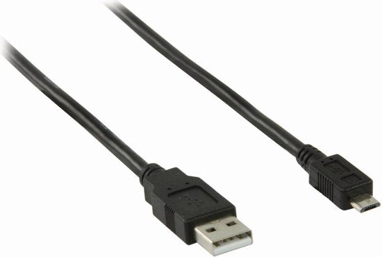 Nedis USB-kabel m USB A B Zwart - afbeelding 3