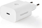 Nedis Oplader - 30 W - 1.5 / 2.0 / 2.5 / 3.0 A - Outputs: 1 - USB-C™ - Automatische Voltage Selectie - afbeelding 1