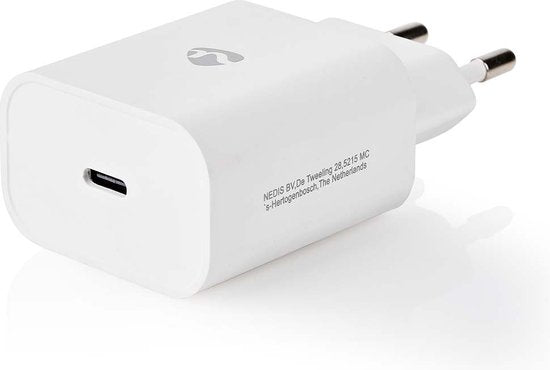 Nedis Oplader - 30 W - 1.5 / 2.0 / 2.5 / 3.0 A - Outputs: 1 - USB-C™ - Automatische Voltage Selectie - afbeelding 1