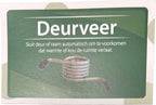 3 Stuks Deurveer/ Deurdranger RVS voor Paumelle Opdekdeur - afbeelding 7