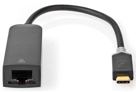 Nedis USB-netwerkadapter - USB 3.2 Gen 1 - 1000 Mbps - USB-C Male - RJ45 Female - 0.20 m - Rond - Verguld - Vertind-Koper - Antraciet - Doos - afbeelding 11
