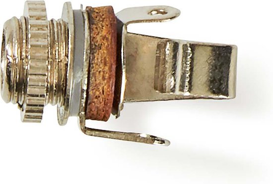 Nedis 3,5 mm Audioconnector - Recht - Female - Vernikkeld - Solderen - Metaal - Zilver - 25 Stuks - Polybag - afbeelding 9
