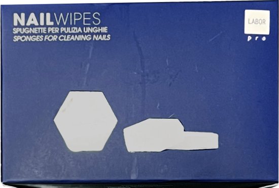 Labor Pro Nail Wipes Gel Sponsjes 80 stuks - afbeelding 1