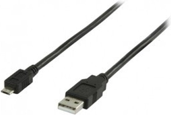 Nedis USB-kabel m 2.0 Micro-USB B Zwart - afbeelding 36