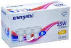 Energetic - Led Spot Lamp GU10 - 3.1W - 2700K - 230lm - 230V – Warm Wit – 3 Pack - afbeelding 3